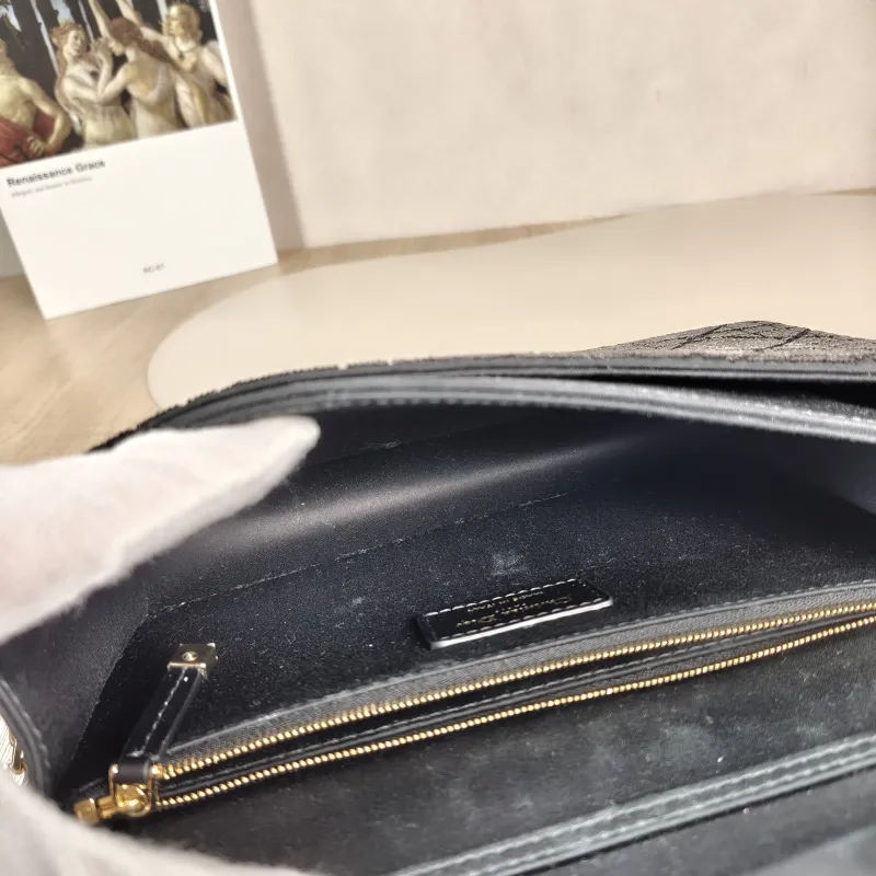 DIOR Shoulder Bag My Chain Bag Black 24 × 6.5 × 15 cm — detail view 10 of 13