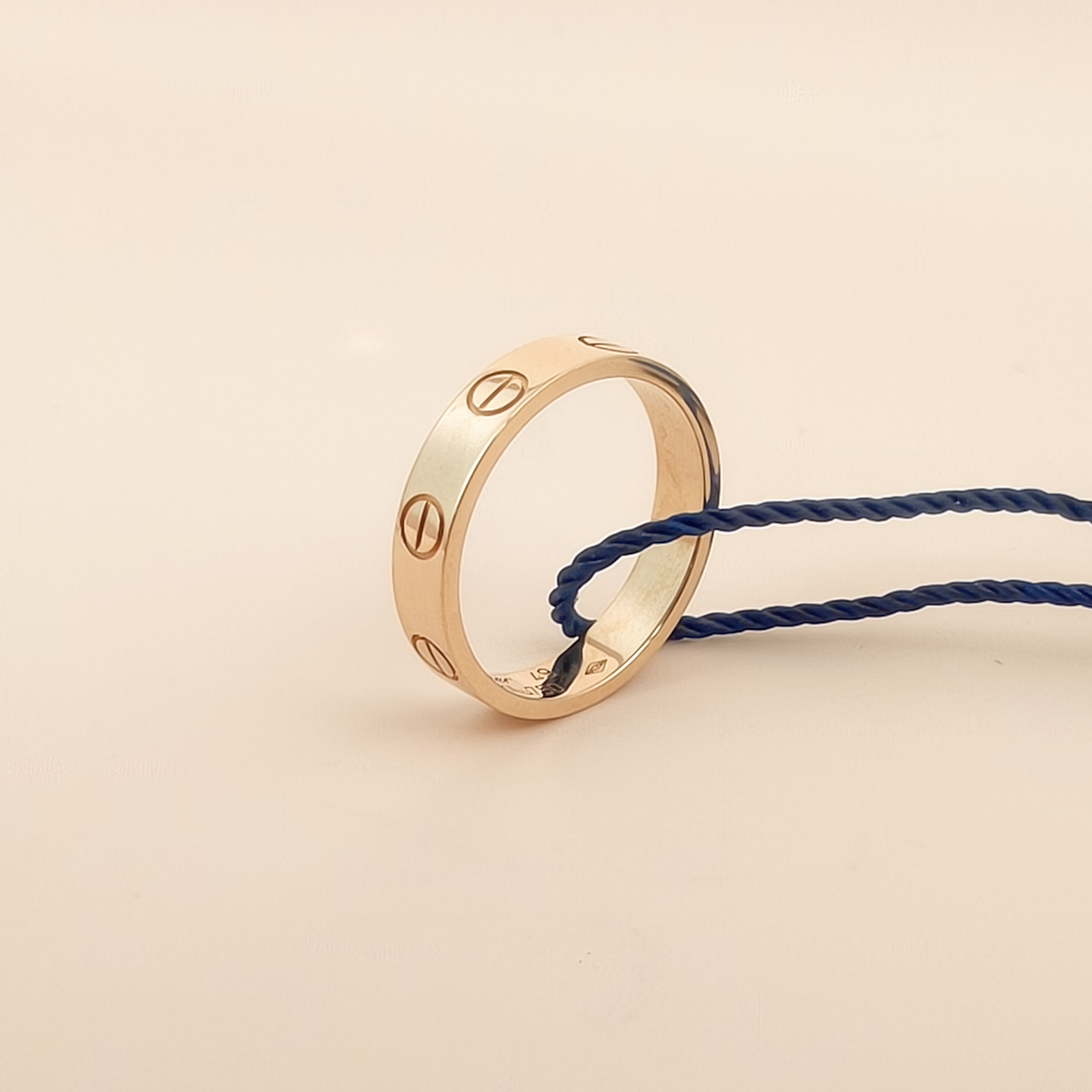 CARTIER Ring Love Yellow Gold 18KY ellow Gold Small 3.6 49