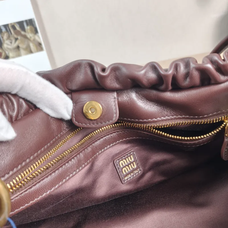 Miumiu Shoulder Bag Joie Shoulder Bag Lambskin Large 52 × 8 × 23 cm — detail view 1 of 10