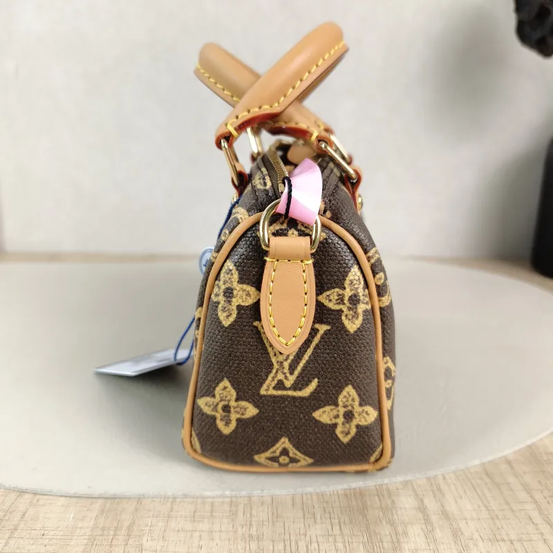 Louis Vuitton Crossbody Bag Speedy Nano PVC nano 16 × 7.5 × 10 cm — detail view 5 of 12