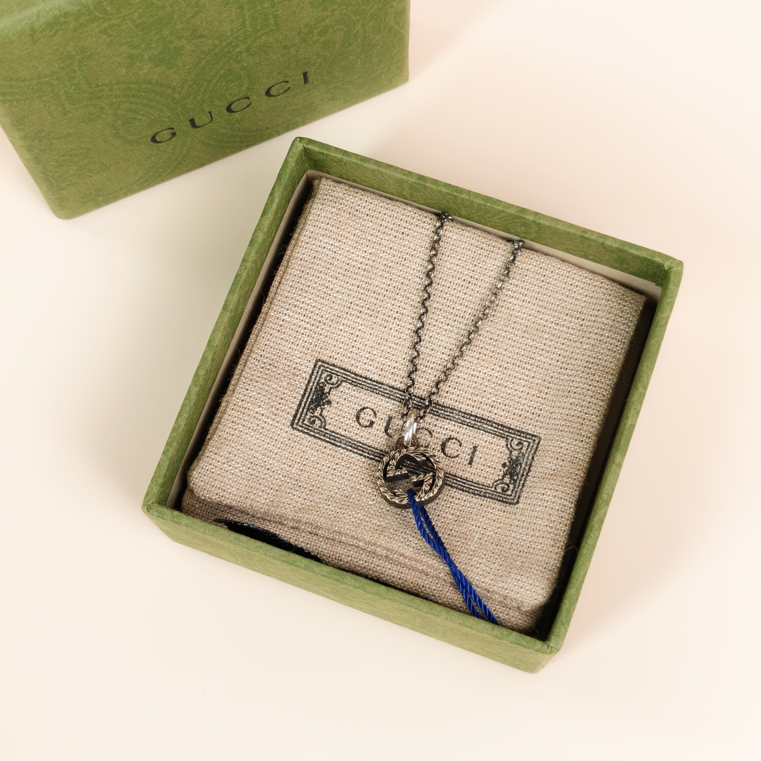 GUCCI Necklace Necklace Silver925 One Size49cm — cover view 4 of 11