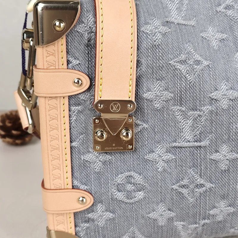 Louis Vuitton Crossbody Bag Side Trunk Box Grey Medium 23.5 × 8.5 × 16 cm — detail view 11 of 11