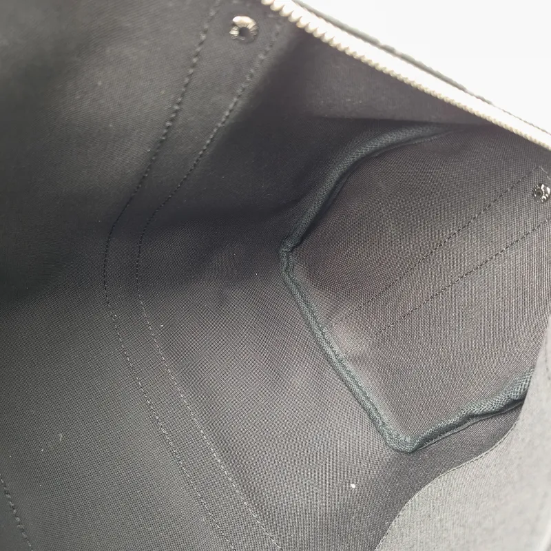 Louis Vuitton Crossbody Bag Keepall 35 Black PVC One Size 35 × 16 × 21 cm — detail view 7 of 12