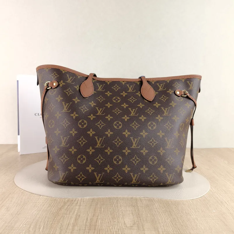 Louis Vuitton Shoulder Bag NEVERFULL INSIDE OUT PVC · Calfskin Medium 31 × 14 × 28 cm — cover view 3 of 5
