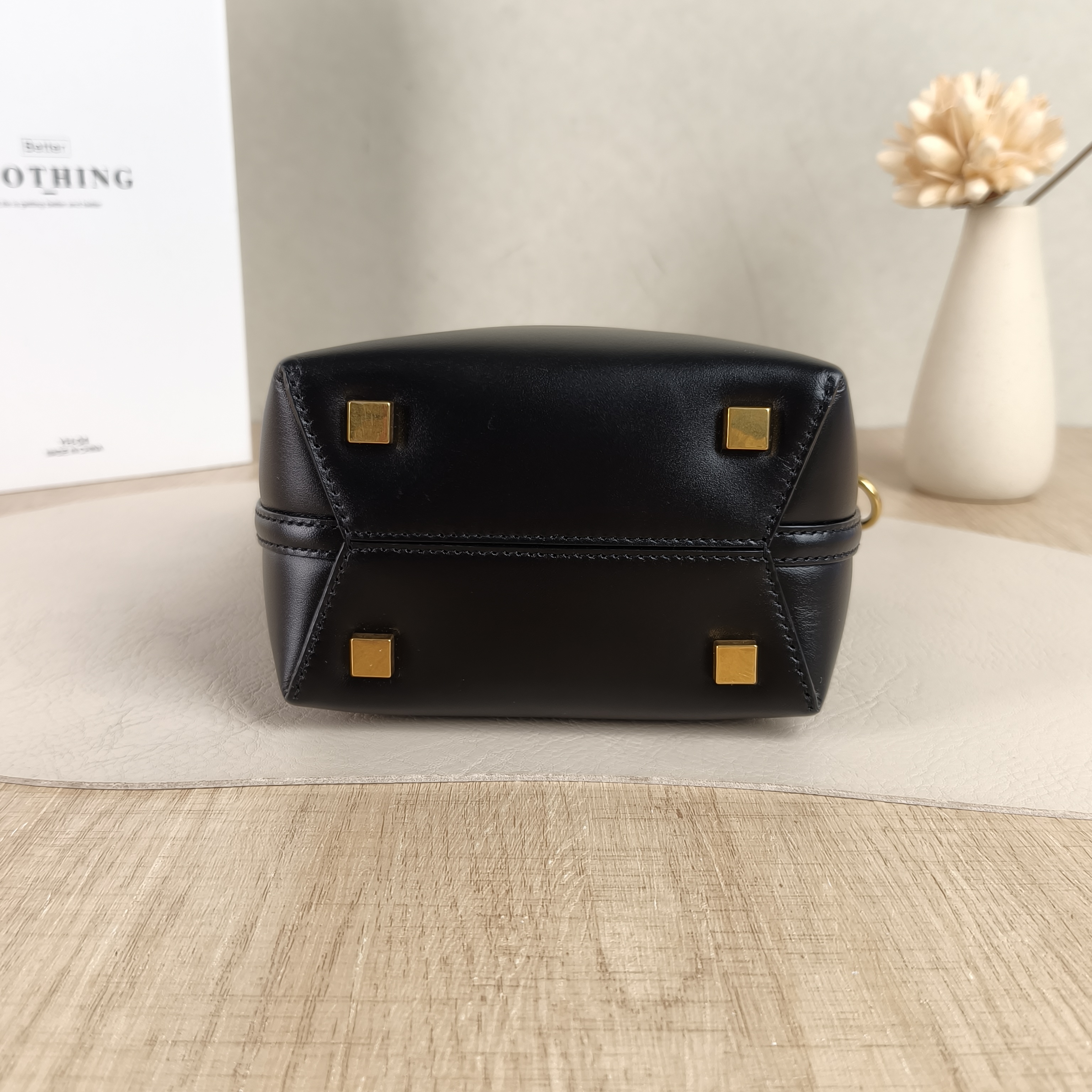 SAINT LAURENT Shoulder Bag LE 37 Black Calfskinmini13 × 6 × 15 cm — cover view 5 of 5