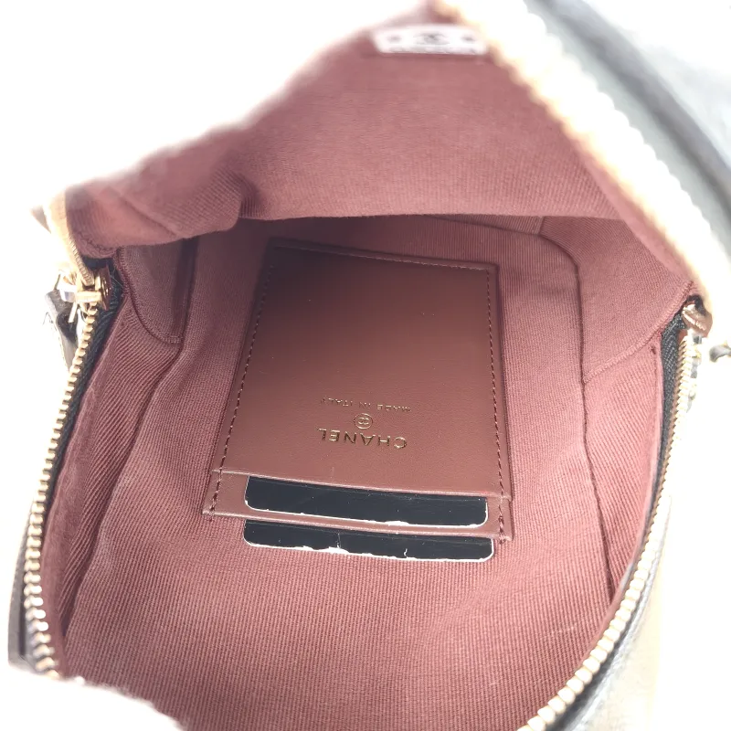 Chanel Backpack mini Backpack Collection Black with Gold-Tone Hardware Grained Calfskin One Size 13 × 9 × 18 cm — detail view 5 of 9