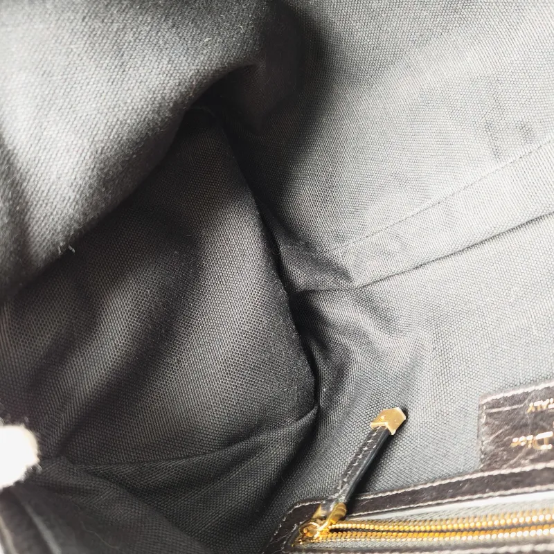 DIOR Shoulder Bag D-Journey Shoulder Bag Hobo Black Calfskin Small 25.5 × 14 × 14.5 cm — detail view 8 of 11