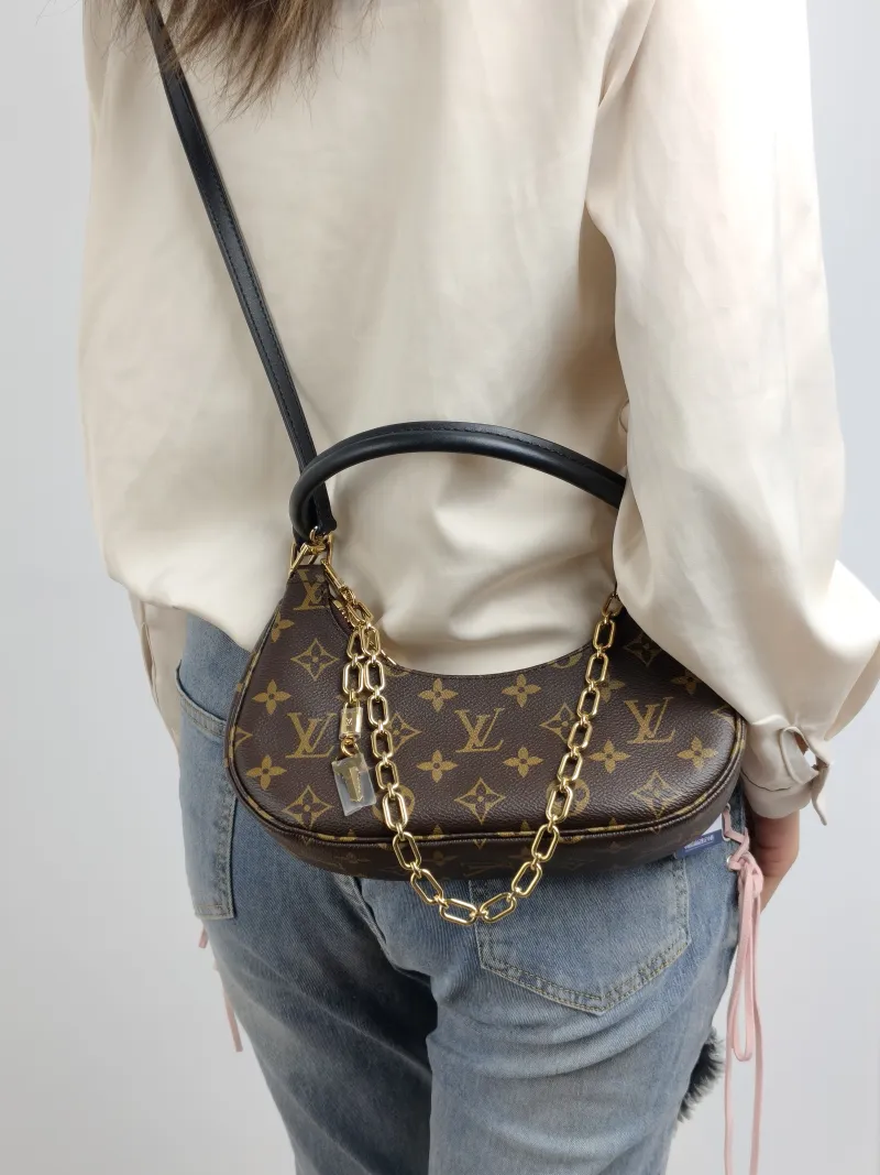 Louis Vuitton Shoulder Bag Catchy Monogram PVC Small 24 × 6 × 10 cm — on-model view 3 of 3