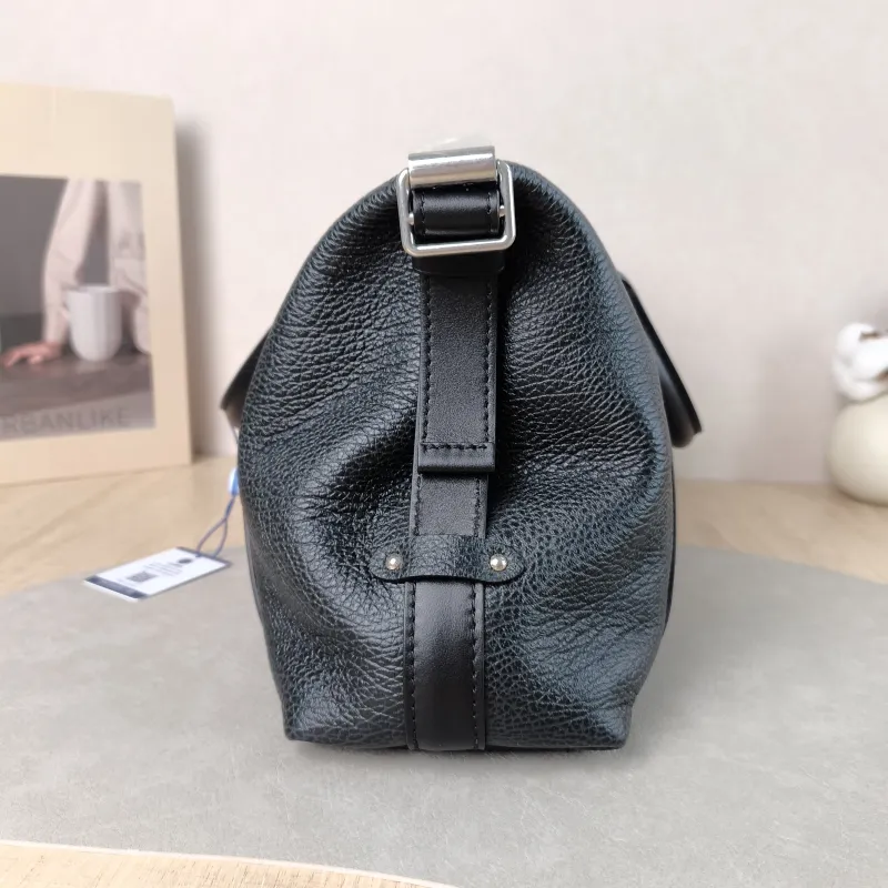 Louis Vuitton Crossbody Bag BIKER Black Lambskin Medium 38 × 15 × 15 cm — detail view 11 of 12