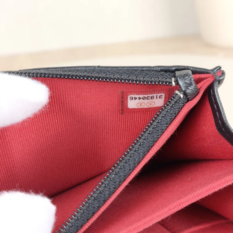Chanel Crossbody Bag CF WOC Black Lambskin Mini 15 × 5 × 10 cm 31 — detail view 10 of 16