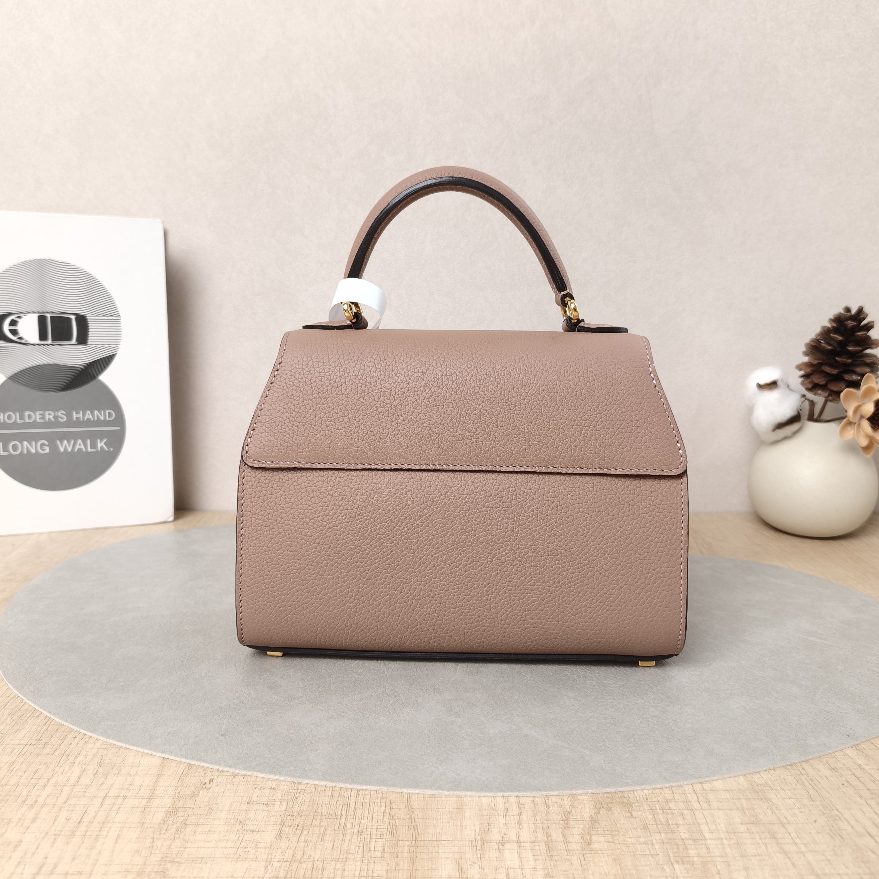 Moynat Crossbody Bagrejane Top Handle Crossbody Bag Calfskin BB20 × 8 × 22 cm — cover view 5 of 5
