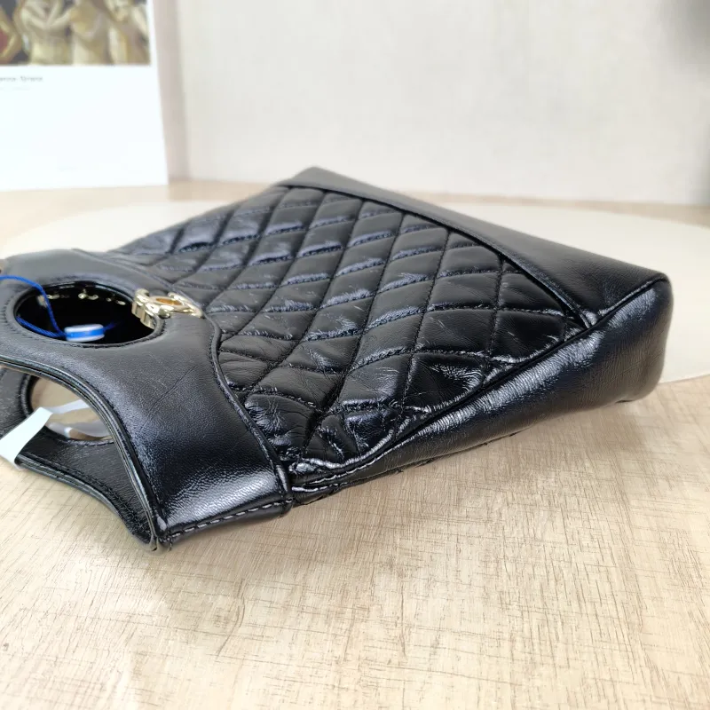 Chanel Crossbody Bag31Bag Black Waxed Leathermini23 × 5.5 × 22 cm — detail view 7 of 12