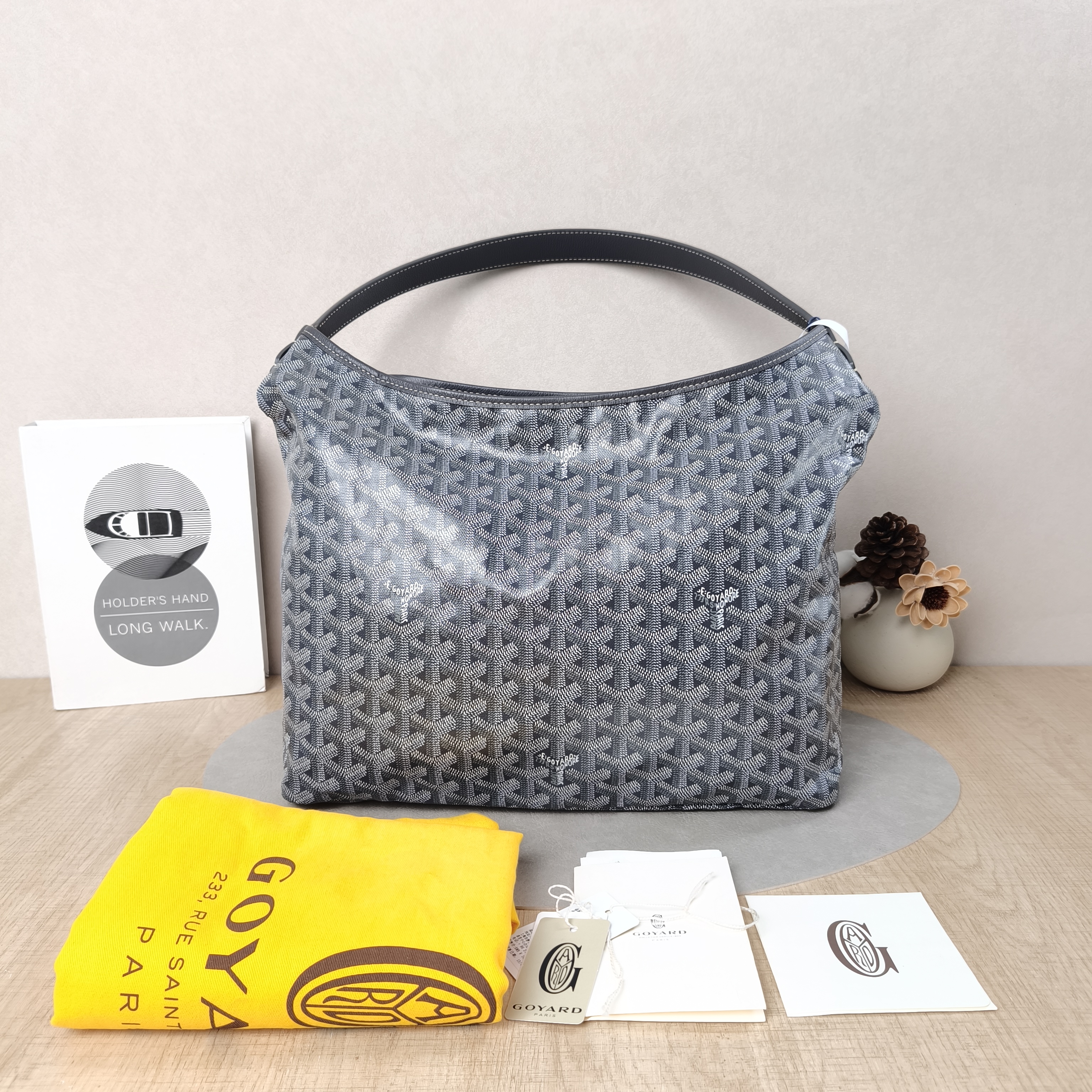GOYARD Shoulder Bag Boheme HoboGrey ine Canvas Small34 × 14 × 27 cm — cover view 5 of 6