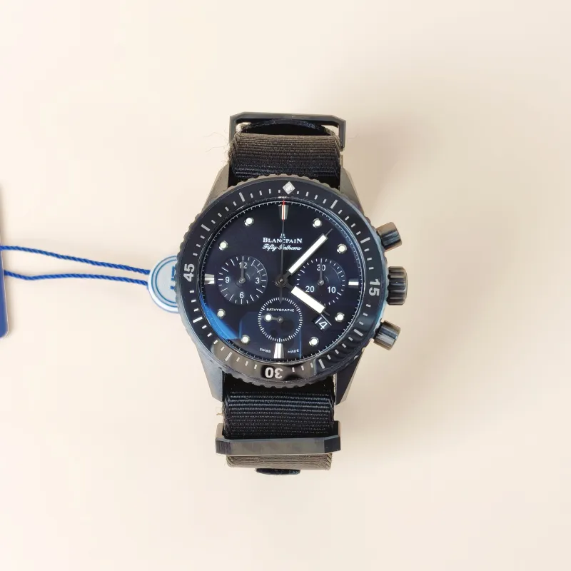 BLANCPAIN Watch Collection Watch Black One Size 43.6