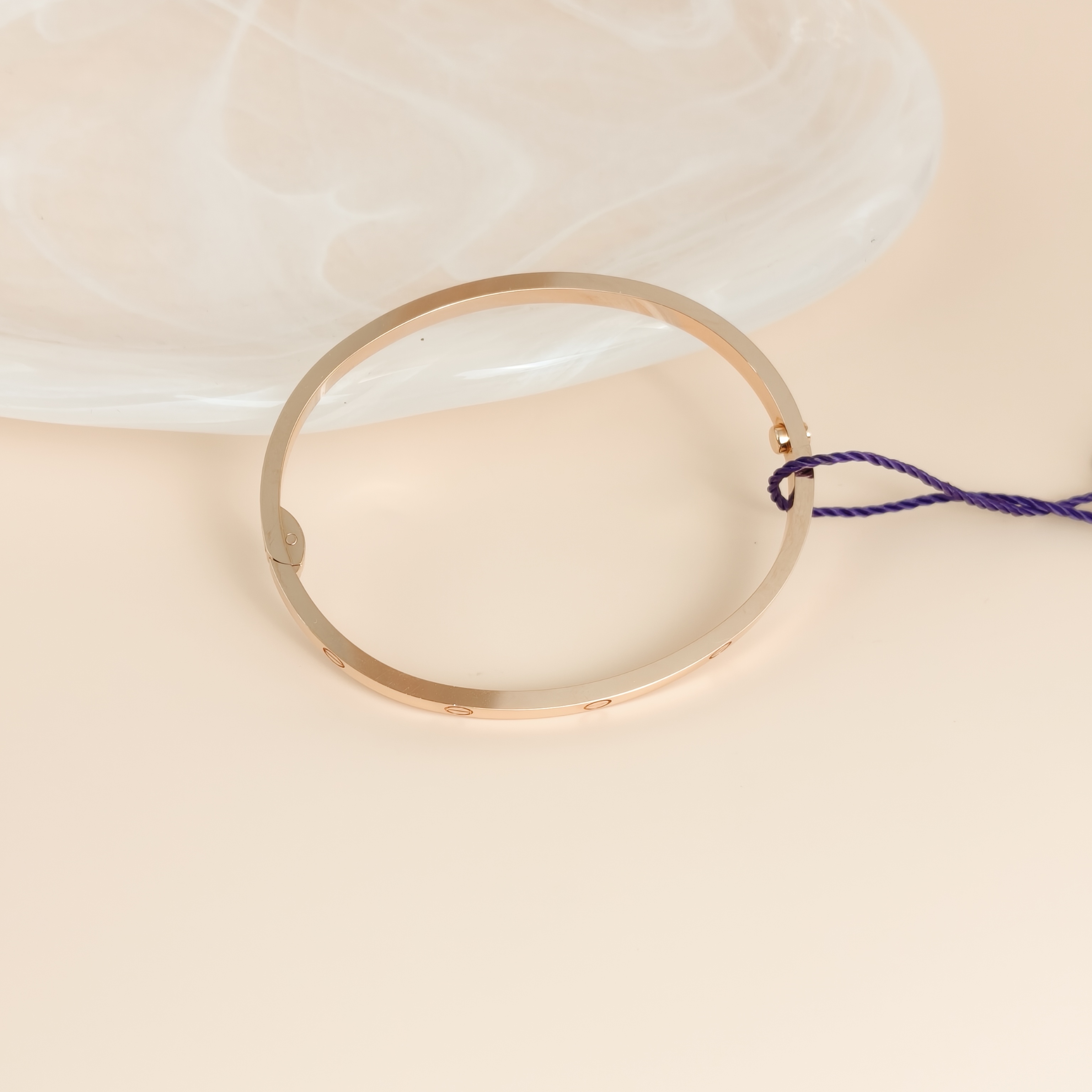 CARTIER Bangle Love Rose Gold 18KR ose Gold Small Edition 3.6 16 — cover view 2 of 7