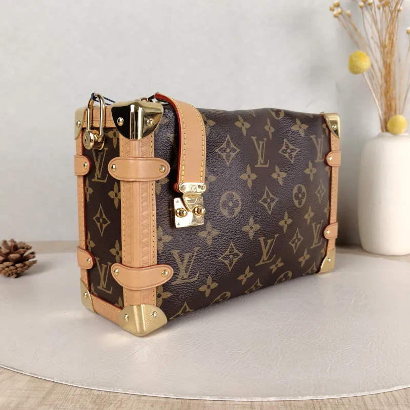 Louis Vuitton Crossbody Bag Side Trunk Box Monogram PVC Medium 23.5 × 8.5 × 16 cm — cover view 4 of 5