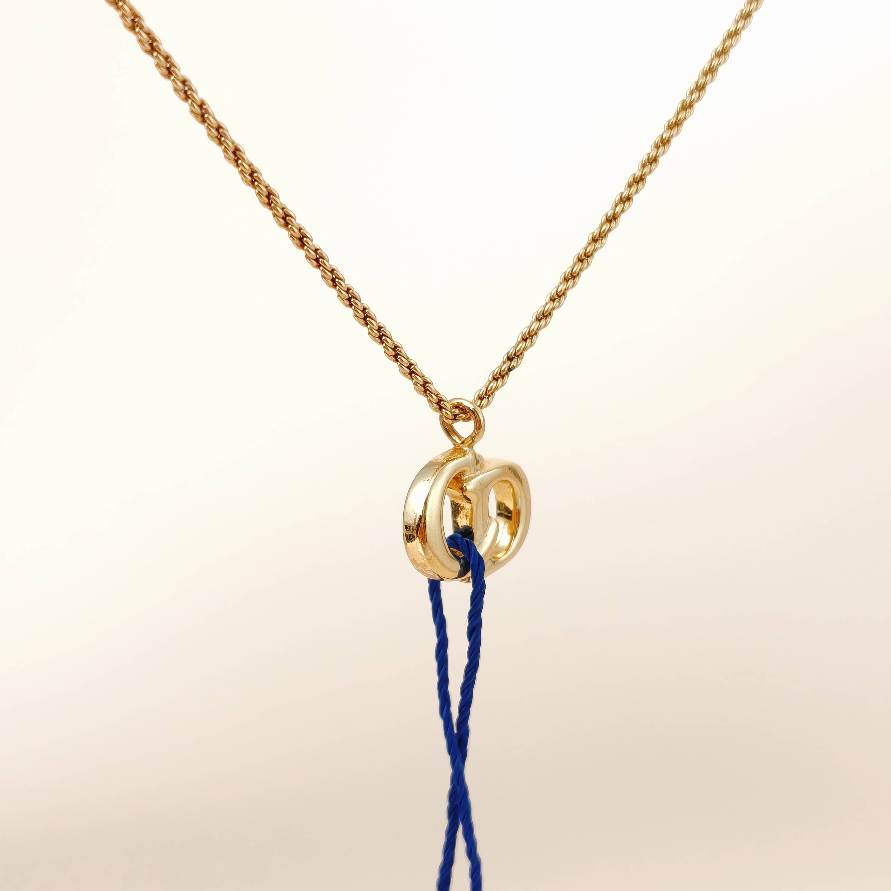 DIOR Necklace CD Necklace Gold One Size43cm — cover view 3 of 10