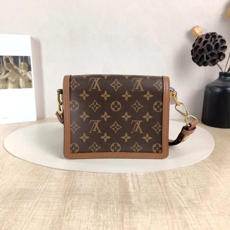 Louis Vuitton Crossbody Bag Dauphine Monogram PVC Mini 20 × 9 × 15 cm — cover view 3 of 5