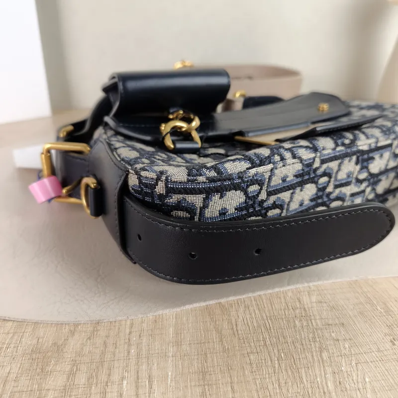 DIOR Crossbody Bag Streetchic Crossbody Bag Blue Canvas Small 24 × 5 × 12.5 cm — detail view 1 of 10