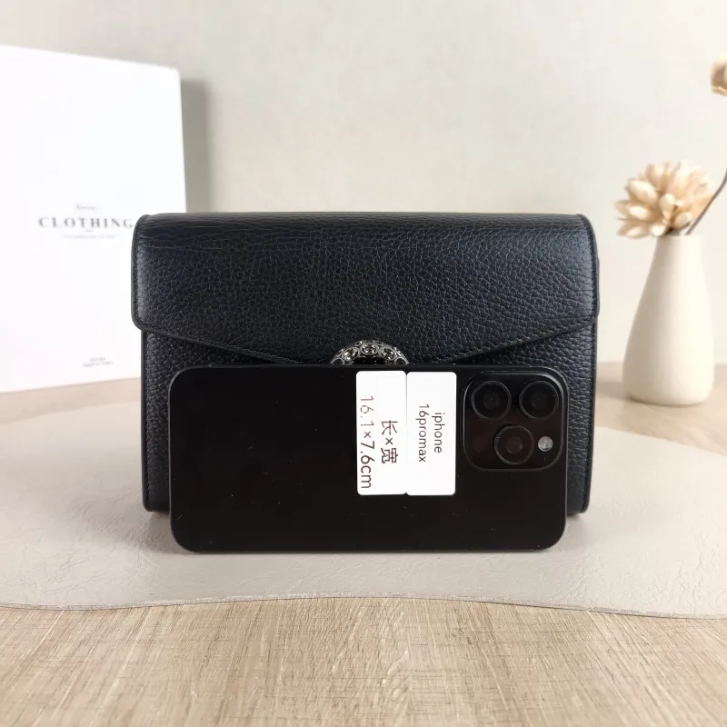 GUCCI Crossbody Bag Dionysus Collection Wallet woc Black Calfskin Mini 20 × 5 × 13 cm Conditioned — cover view 5 of 5