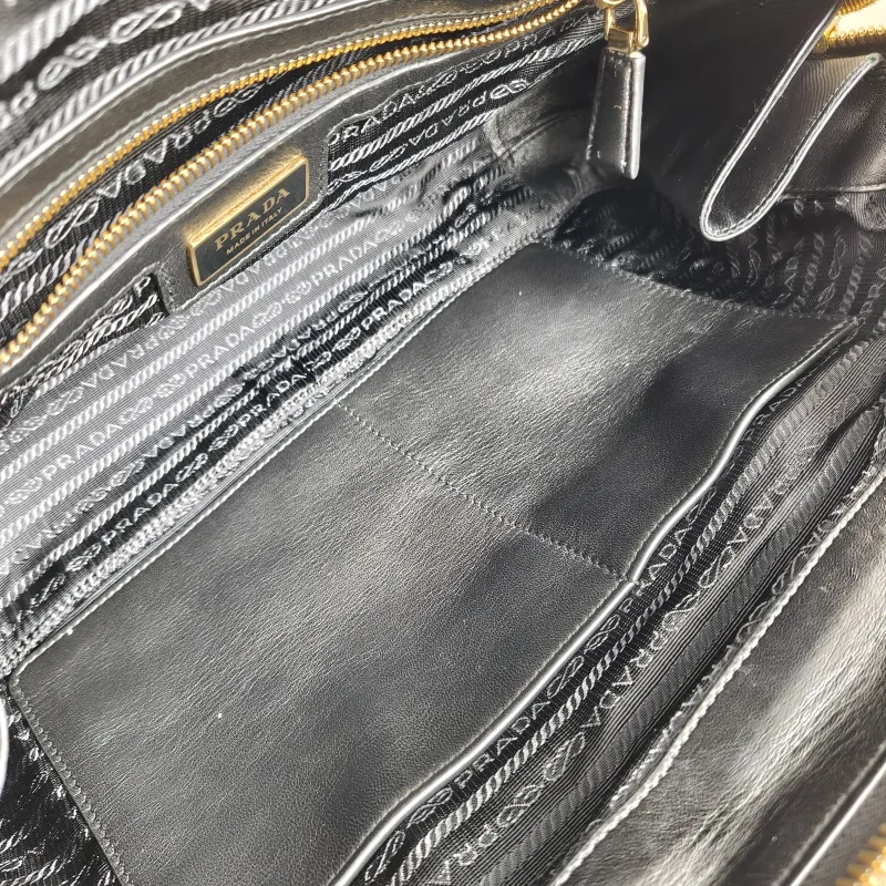 PRADA Shoulder Bag Shoulder Bag Black Nylon One Size 35 × 9 × 20 cm — detail view 11 of 11