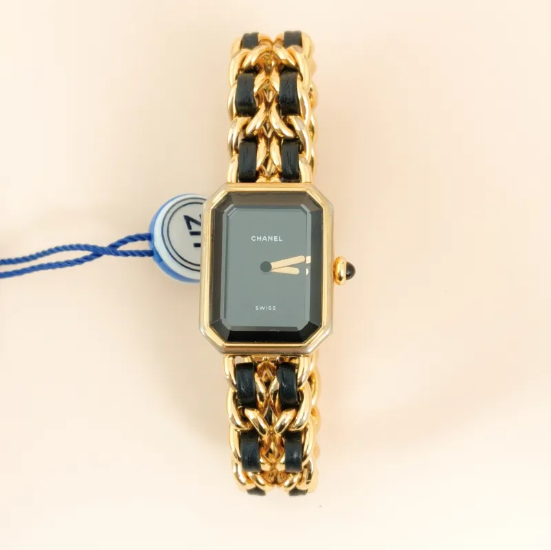 Chanel Watch Première Édition Originale Black with Gold-Tone Hardware Black with Gold-Tone Hardware One Size26.1mm x 20mm M