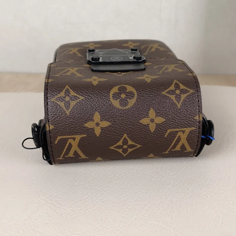 Louis Vuitton Crossbody Bag S-Lock Vertical Box Monogram PV Cmini12 × 7 × 19 cm — detail view 1 of 11