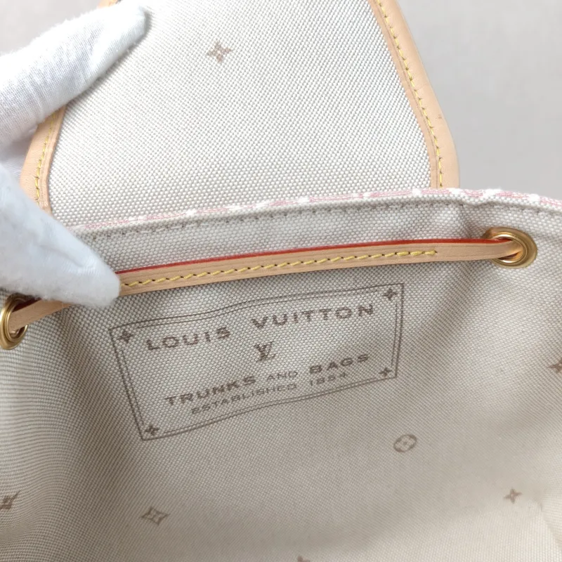 Louis Vuitton Shoulder Bag ODYSSÉE Pink Canvas Small 27 × 12 × 17 cm — detail view 9 of 11