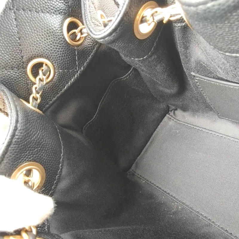 Chanel Shoulder Bag 25Bag Black Grained Calfskin Mini 22 × 12.5 × 20 cm — detail view 7 of 11