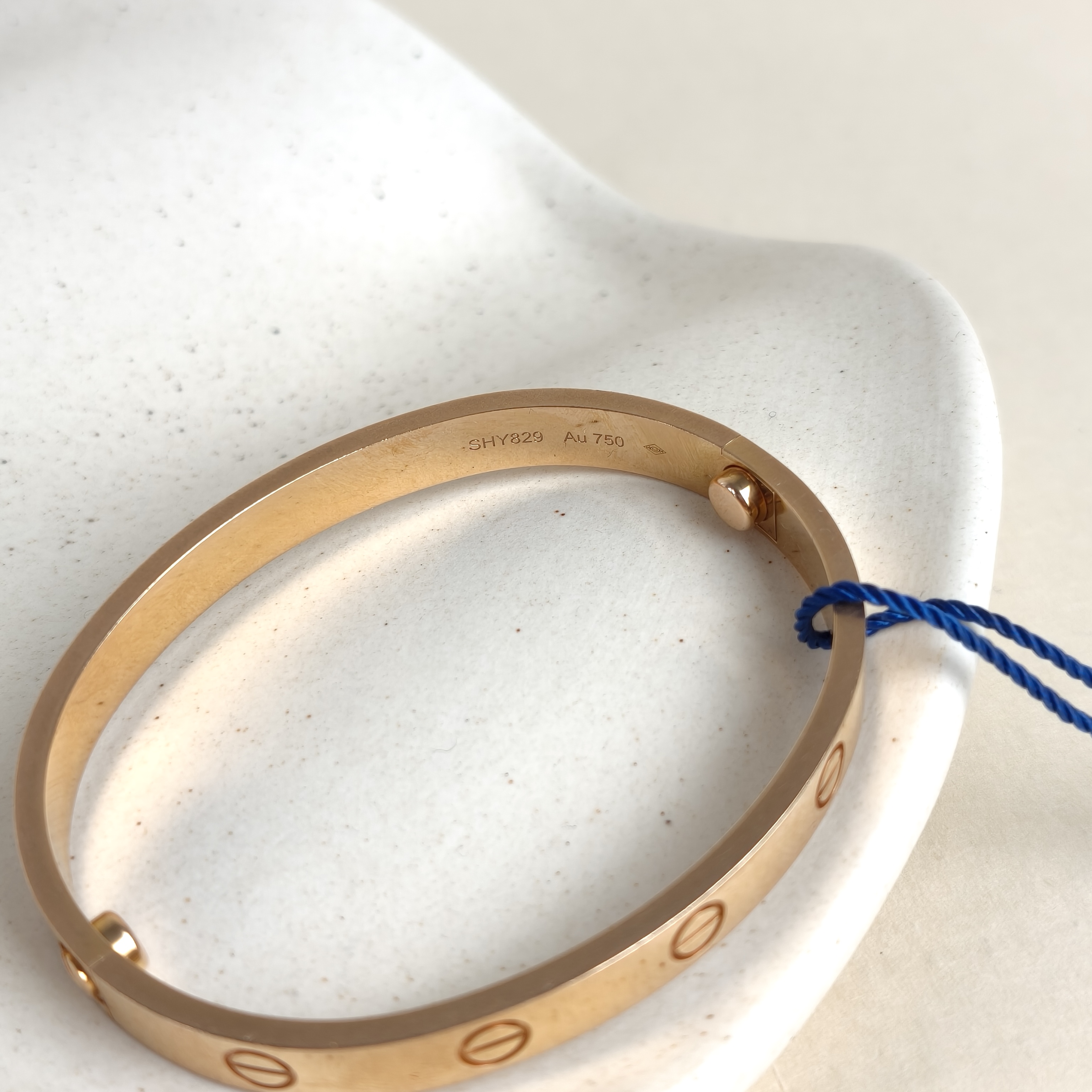 CARTIER Bangle Love Rose Gold 18KR ose Gold Edition 6.1 16 — cover view 3 of 8