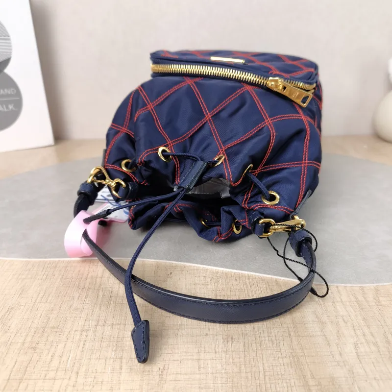 PRADA Shoulder Bag Bucket Bag Nylon One Size 18 × 12 × 23 cm — detail view 2 of 11