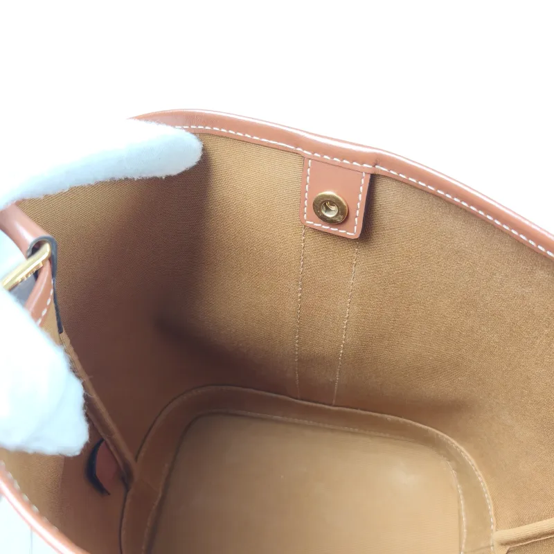 CELINE Crossbody Bag Triomphe Bucket Bag Monogram PVC Small 22 × 13 × 26 cm — detail view 7 of 12
