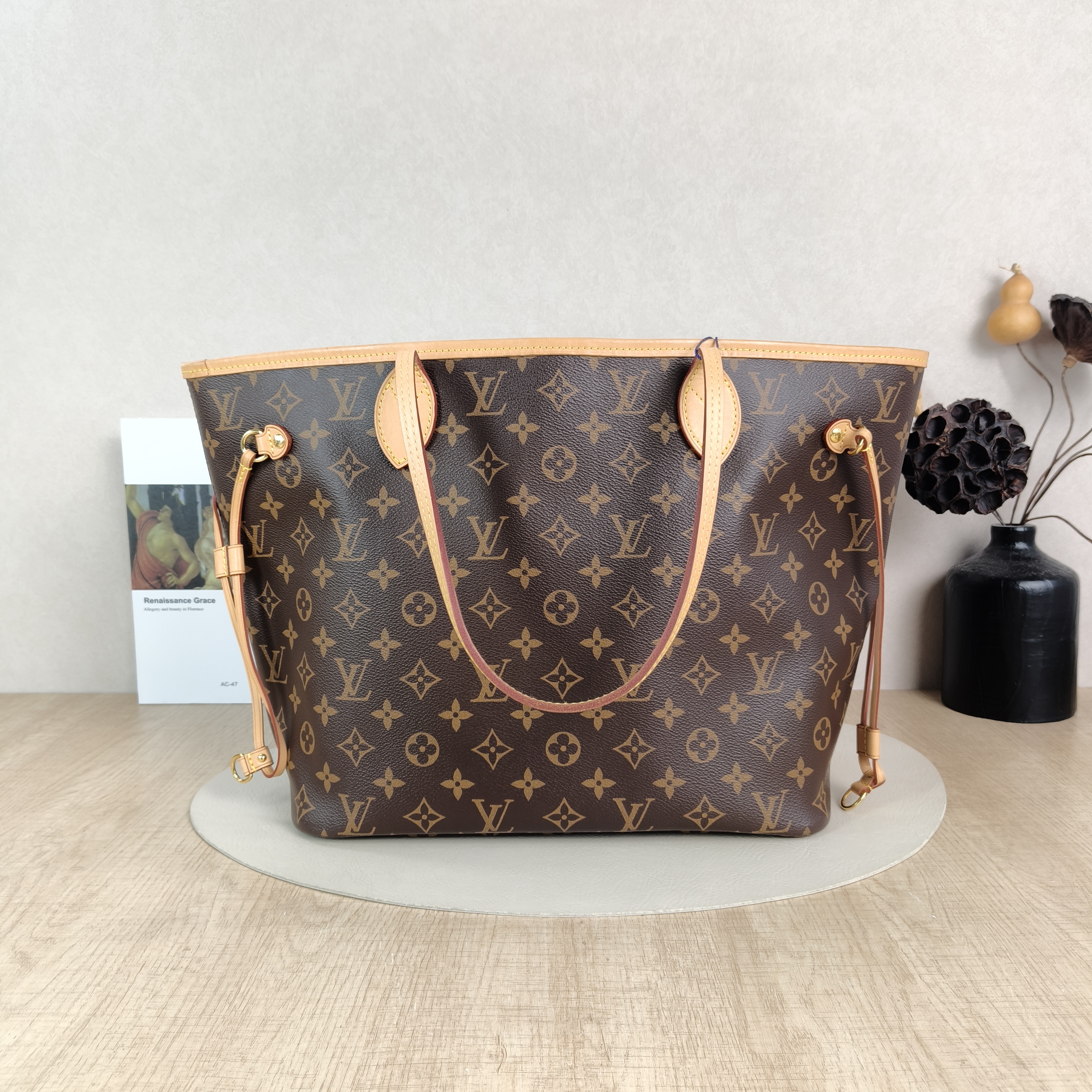 Louis Vuitton Shoulder Bag Neverfull Monogram PVC Medium31 × 14 × 28 cm