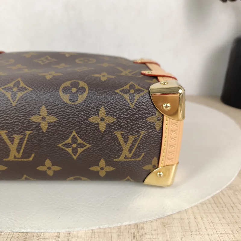 Louis Vuitton Crossbody Bag Side Trunk Box Monogram PVC Medium 23.5 × 8.5 × 16 cm — detail view 7 of 13