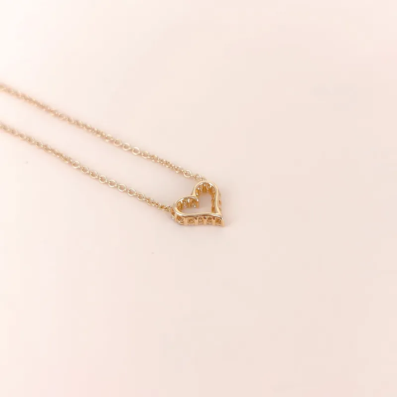 Tiffany&Co. Necklace Hearts Necklace Rose Gold Diamond18KR ose Gold One Size 40cm โ cover view 7 of 7