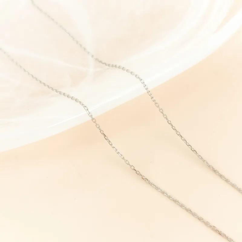 CHAUMET Necklace Jeux de Liens · Collection · Pavé Diamond Necklace White Gold 18KW hite Gold Diamond One Size 42cm — cover view 4 of 10