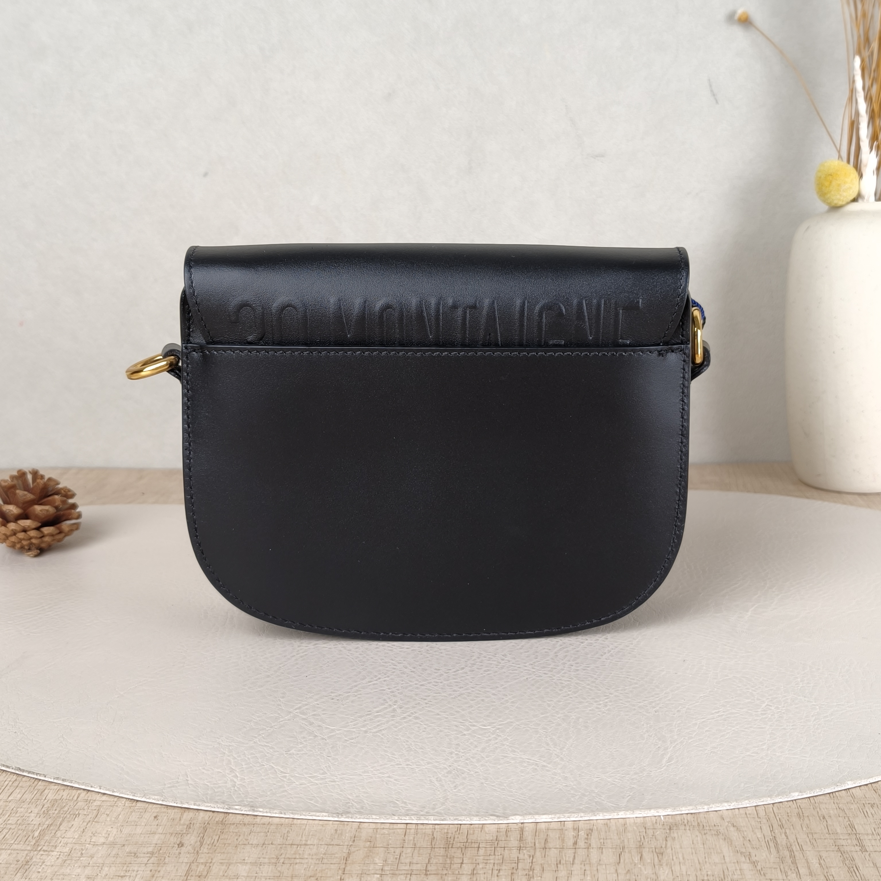 DIOR Crossbody Bag Bobby Black Calfskin Small18 × 5 × 14 cm — cover view 3 of 5