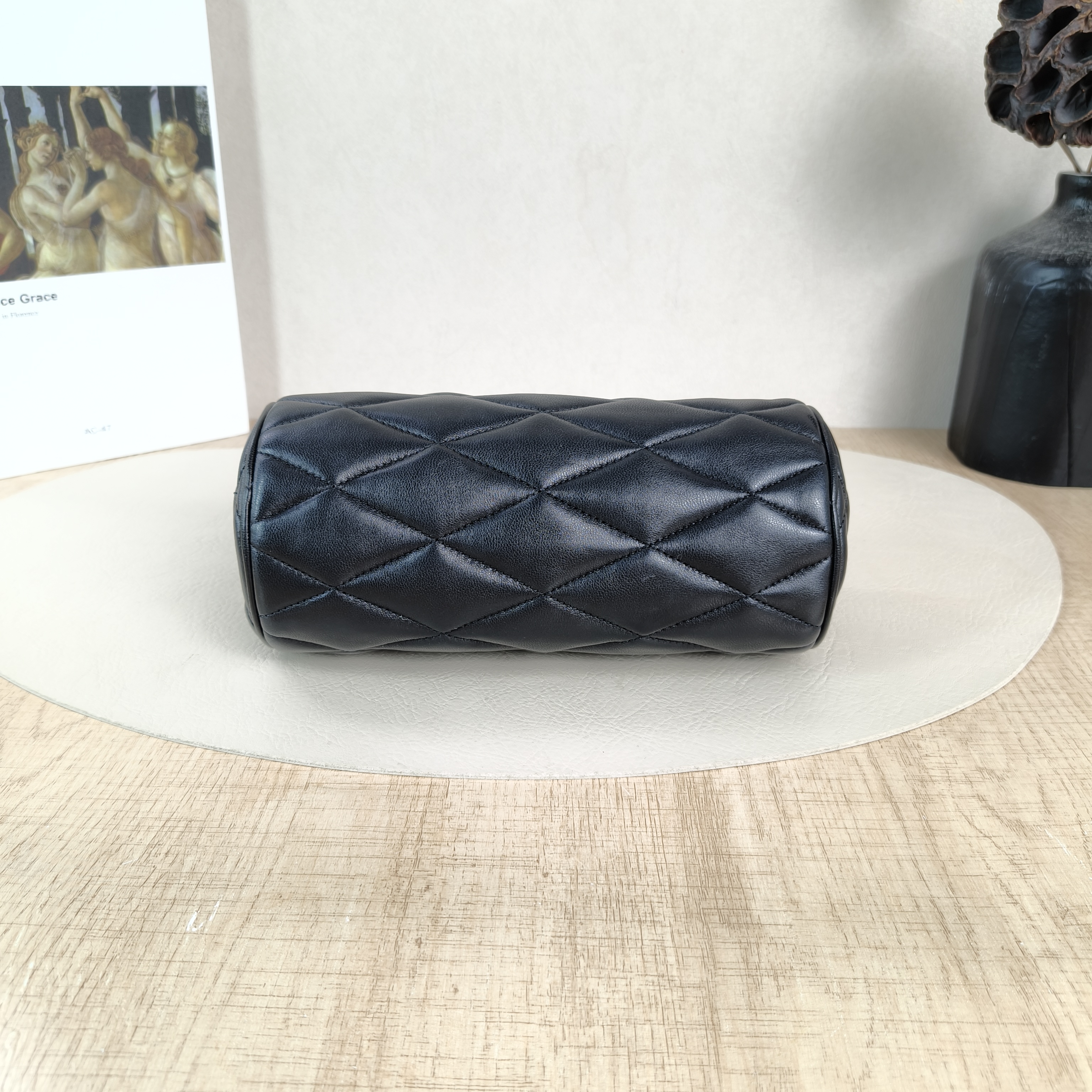SAINT LAURENT Shoulder Bag Sade Black SL ambskinmini20 × 10 × 10 cm — cover view 5 of 5