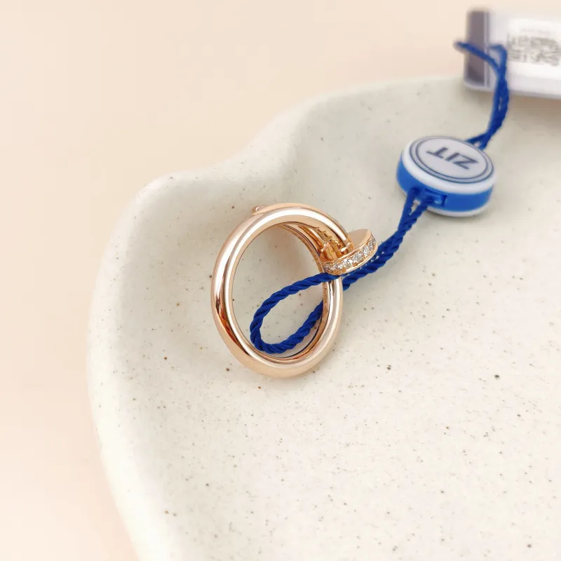 CARTIER Ring Juste un Clou Ring Rose Gold 18KR ose Gold Edition 52 — cover view 2 of 9