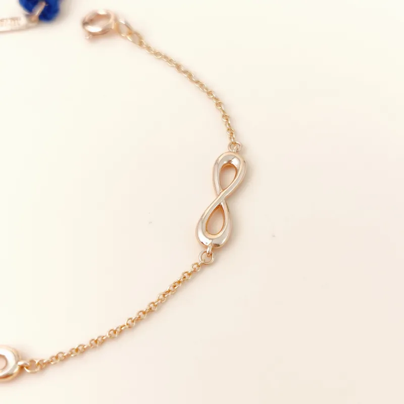 Tiffany&Co. Bracelet Infinity Collection Endless Bracelet Rose Gold 18KR ose Gold One Size16.5cm — cover view 3 of 11