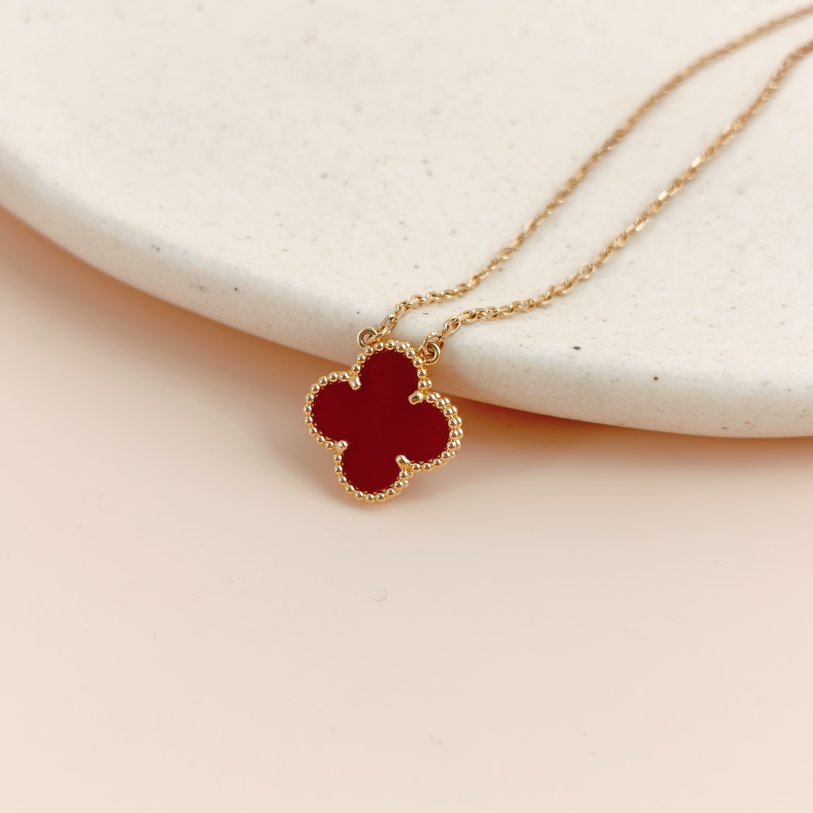 Van Cleef & Arpels Necklace Alhambra Alhambra Collection Necklace 18KY ellow Gold Vintage Small1.5 × 1.5 × 40 cm — cover view 4 of 9