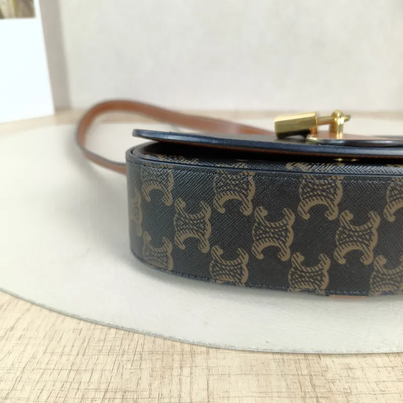 CELINE Crossbody Bag TABOU Monogram PV Cmini18 × 5 × 8 cm — detail view 8 of 14