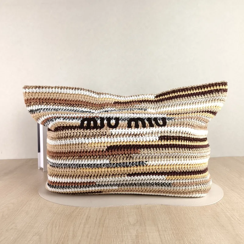 Miumiu Crossbody Bag Tote Bag Colorblock One Size 41 × 16 × 34 cm