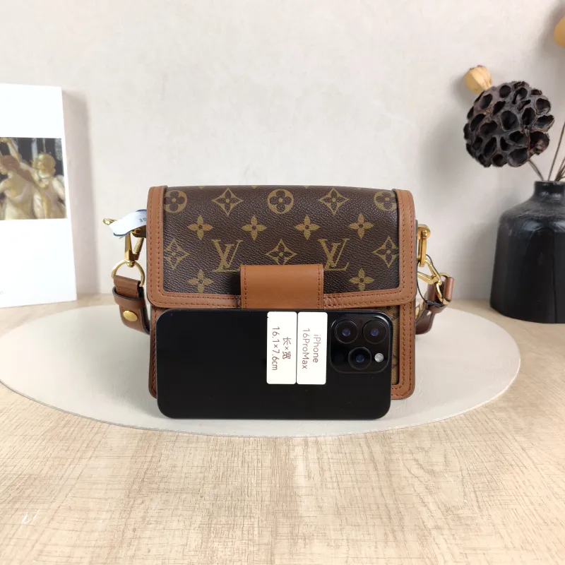 Louis Vuitton Crossbody Bag Dauphine Monogram PVC Mini 20 × 9 × 15 cm — cover view 5 of 5