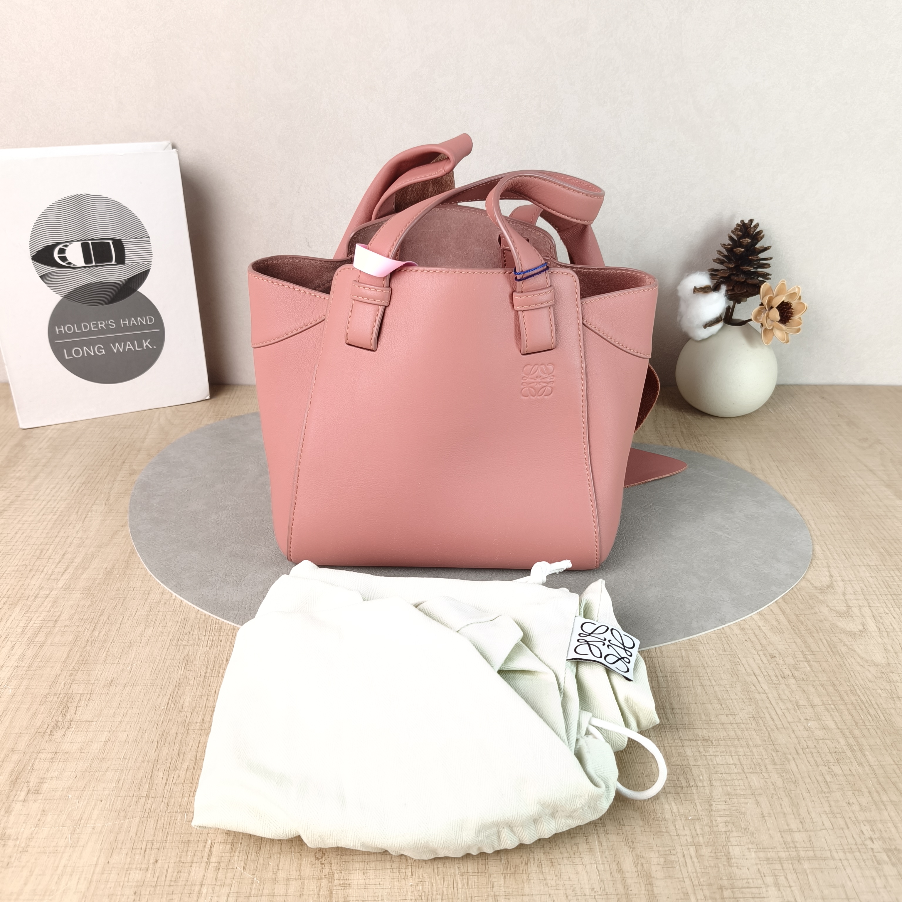 LOEWE Crossbody Bag Pink Calfskinmini17 × 11 × 19.5 cm — cover view 2 of 6