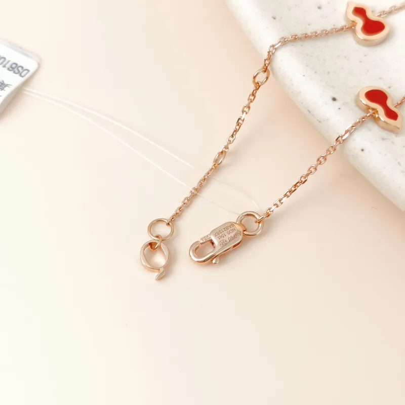 Qeelin Bracelet Wulu Collection Bracelet Diamond18KR ose Gold One Size 18cm โ cover view 6 of 9
