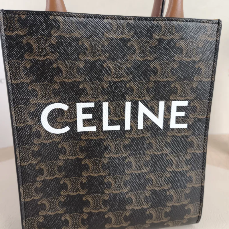 CELINE Crossbody Bag CABAS Mini Monogram PVC Mini 17 × 4 × 20.5 cm — detail view 5 of 9
