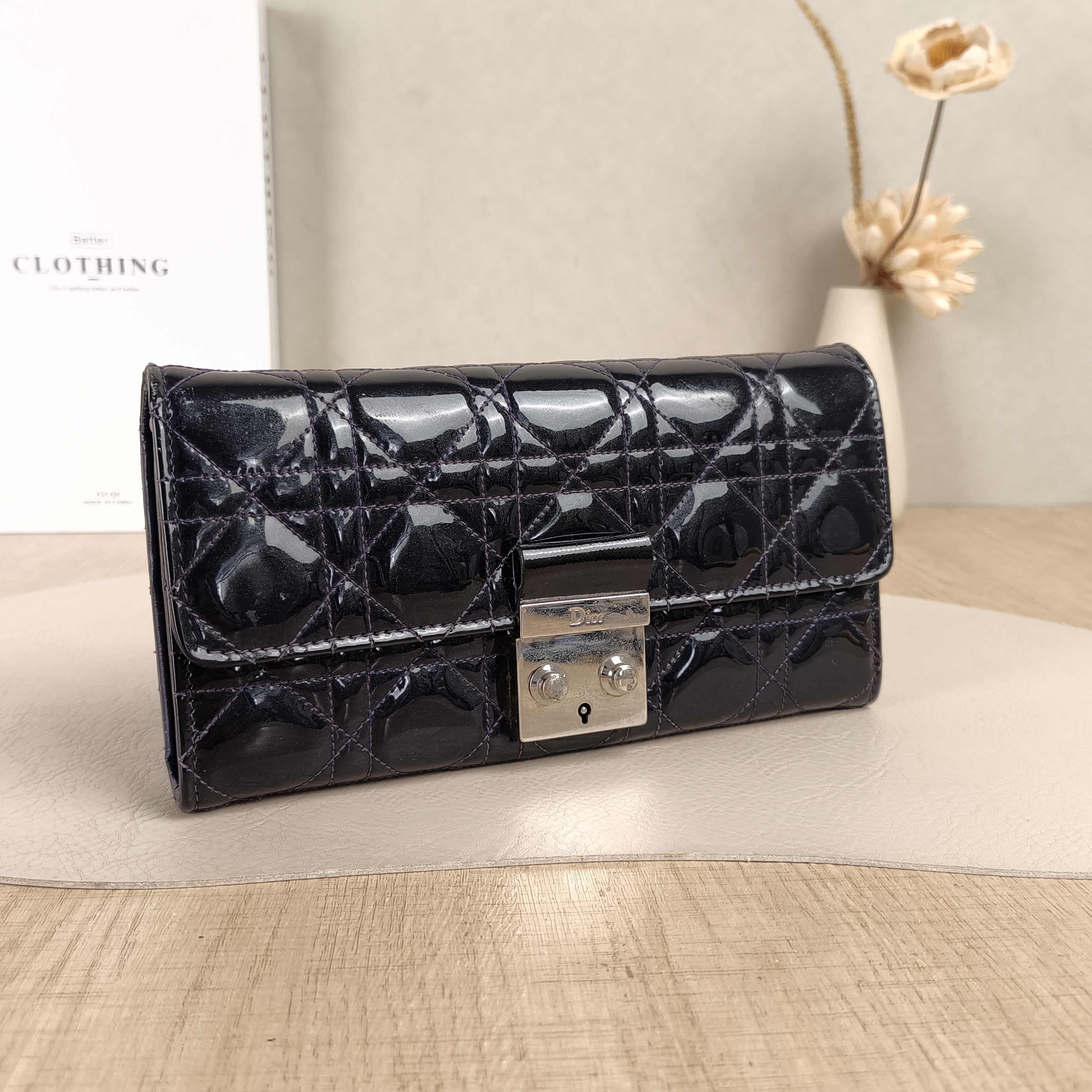 DIOR Shoulder Bag Miss Crossbody Bag Black Patent Leather One Size21 × 2.5 × 11.5 cm — cover view 2 of 5
