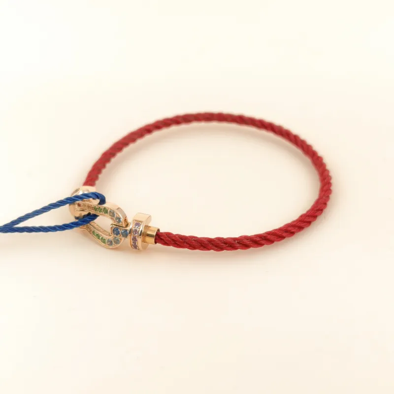 FRED Bracelet Force 10 Collection Bracelet 18KR ose Gold Medium 16cm — cover view 3 of 6