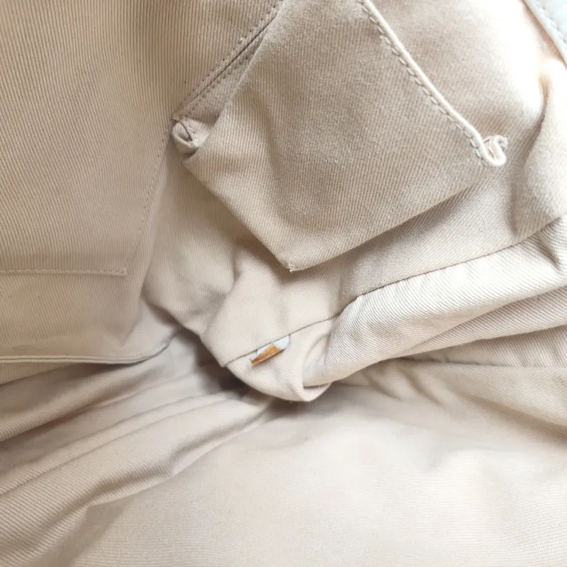 Chanel Shoulder Bag Tote Bag Beige Calfskin 37 × 7 × 29 cm 11 — detail view 2 of 12